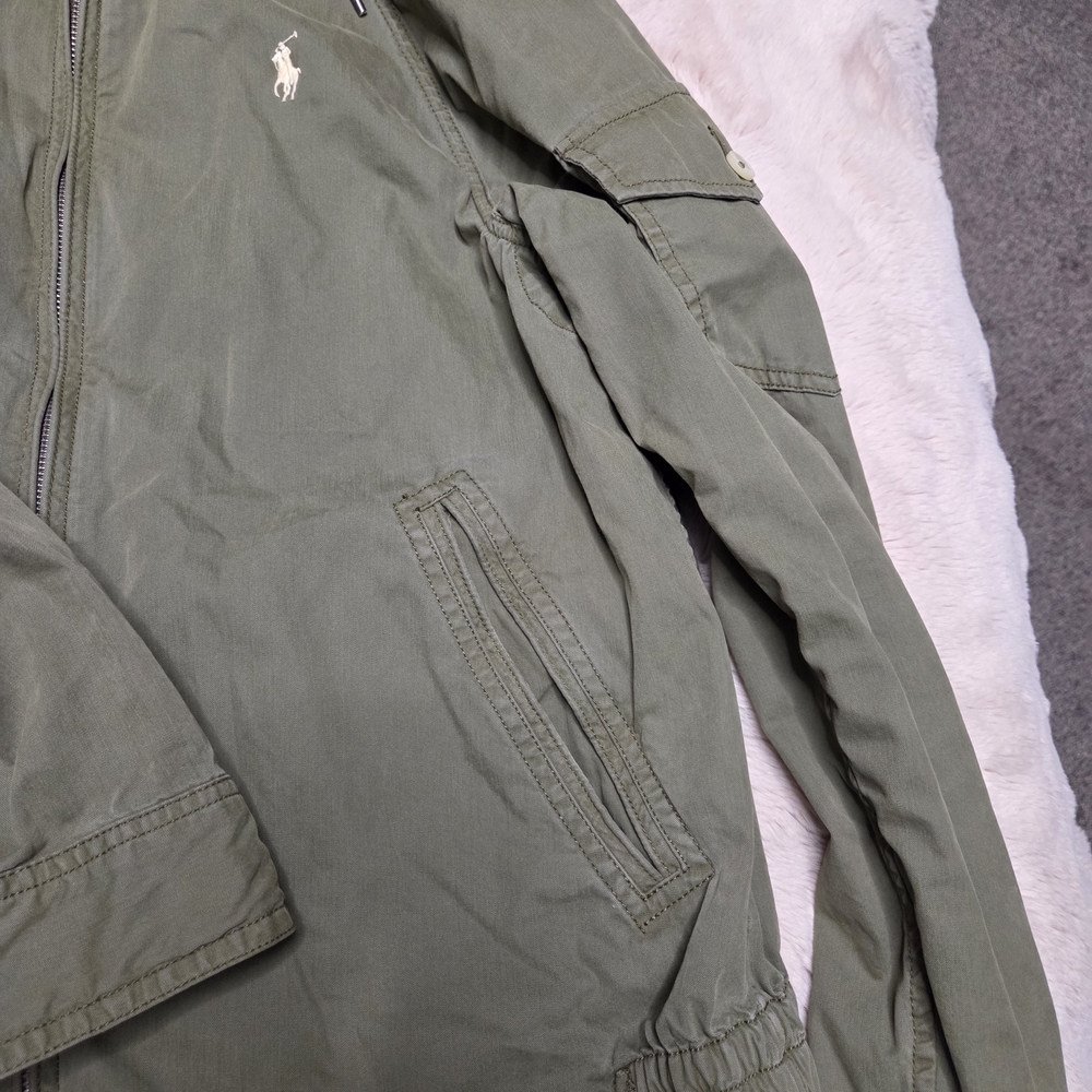 Polo by Ralph Lauren Olive Green Hooded Jacket for Men - Picture 6 of 7
